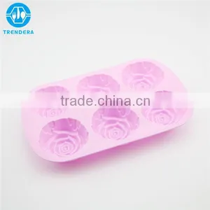 Food Grade Quality Rose Shaped Cake Mold thumbnail-4