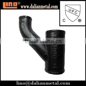 ASTM A888 High Quality Mallable Cast Iron Pipe Fitting thumbnail-1