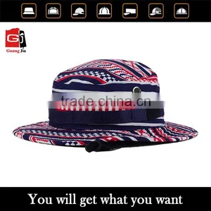 China Products OEM Custom Bucket Hat Wide Brim Plain Bucket Hat thumbnail-1