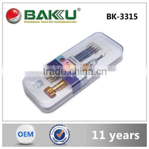 2016 BAKU 5 in 1 Multifunctional Trox Phillips Slotted Pentago Triangle Y Type Precision Screwdriver BK-3315 thumbnail-1