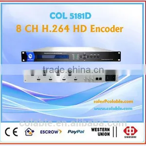 Udp Hdcp Encoder 8 Channels for Iptv System thumbnail-1