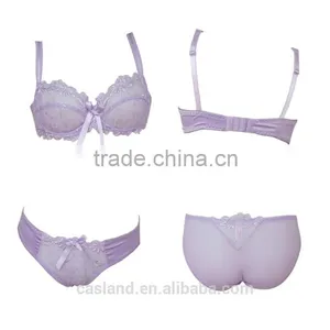 Woman Underwear Beautiful Ultrathin Bra Set(FPY305) thumbnail-4