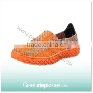 2016 Women Elastic Hand Woven Walking Shoes For Lovers thumbnail-4