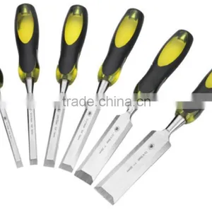 Wood Working Chisel With Double Color Crystal Handle thumbnail-1