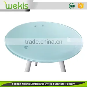New Designer Coffee Table Glass Tea Table Design for Sale thumbnail-3