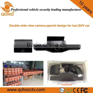 Night Vision 130 Degree Dual Wide Angle Car Camera 700tvl For Car / Taxi / SUV thumbnail-4