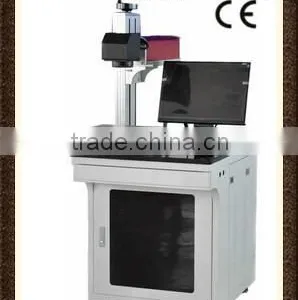 Hot Selling Possible Desktop Non-contact 10W/20W Metal Fiber Laser Marking Writing Machine With CE thumbnail-2