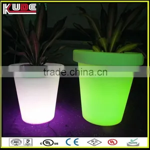 Garden Illuminated Led Planter/outdoor Lighting Flowerpots With Remote Control Light Colors Changing thumbnail-6