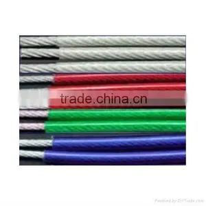 7x7 PVC Coated Galvanized Steel Wire Rope thumbnail-1