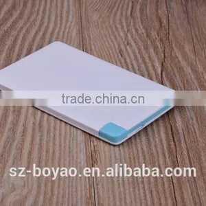 2016 Built-in-cable Card 2600 Mah Power Bank, Super Thin Credit Card Power Bnak thumbnail-1