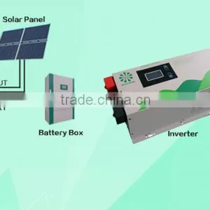 Toroidal Transformer Technology Pure Sine Wave Output 8000 Watts PV System Home Solar Inverter With Charger thumbnail-1