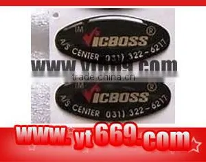 Oval Epoxy Label Laser Stickers/Hologram Sticker thumbnail-1