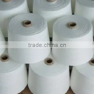 Raw White High Quality Spun Polyester Yarn TFO 20S/2 thumbnail-1
