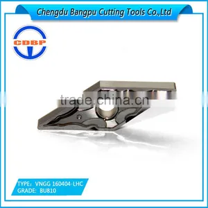 Carbide Turning Insert VNGG160404-LHC BU810 for Aluminum Finishing thumbnail-5