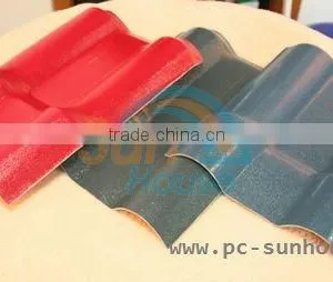 Synthetic Resinplast Sheet Tile for House Roof thumbnail-2