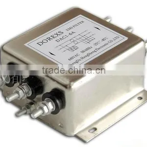 250/440VAC Three Phase Three Line EMI Filter 10A thumbnail-2