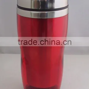 Double Wall Plastic Travel Mug thumbnail-1