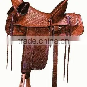 Western Saddles Leather Horse Saddles thumbnail-1