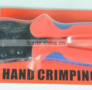 Experience Production for 10years Good Qutails Pliers for Non-insulated Cable Links LY-0510TD Hand Crimping Tools thumbnail-2