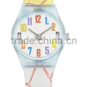 Cheap Plastic Custom Promotional Watches thumbnail-1