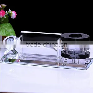 Transparent Fancy Popular Sale Crystal Office Set thumbnail-5