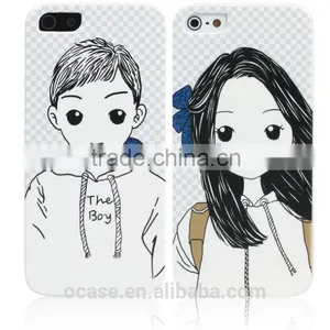 Phone Case For Lovers Couple Stylish Mobile Phone Back Cover For IPhone 5. thumbnail-1