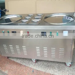 Hot Sale 2016 Thailand Single Pan Fried Roll Ice Cream Machine thumbnail-5