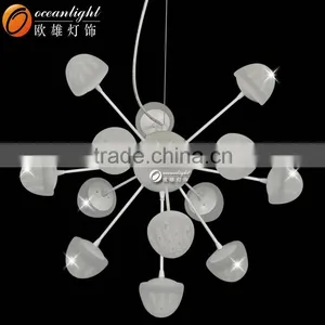 Lamparas de Cristal Colgantes Candelabro de Cristal Lampara Vintage Colgante OM66110W thumbnail-1