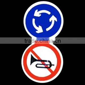 Animated Colorful no Ultraviolate Radiation Traffic Signs With EL Panel thumbnail-1