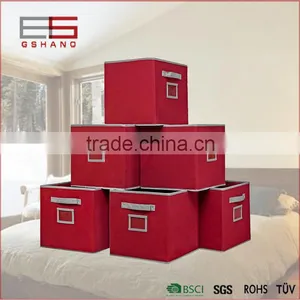 Fabric Type and Home Storage,Sundries Use Non Woven Storage Cube Container Box thumbnail-1
