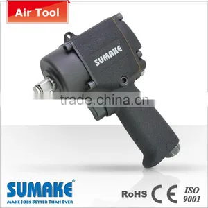 1/2 Half Inch Twin Hammer Mini Air Impact Wrench thumbnail-1