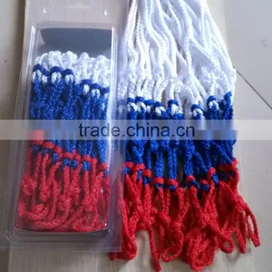 High Quality White and Red Blue Basketball Nets thumbnail-3