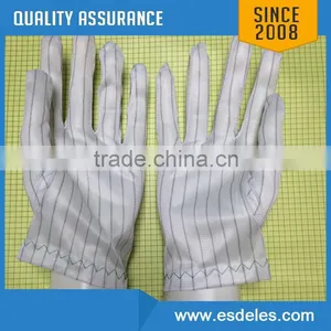 Nylon Material PU Palm Coating Antistatic Gloves thumbnail-6