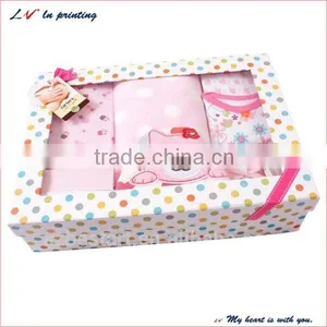 Hot Sale Baby Cloth Packaging Boxes Made in Shanghai thumbnail-1