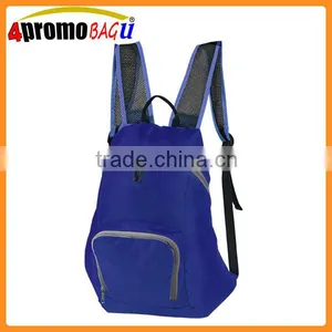 Quanzhou Factory Foldable Bag Fold up Backpack School Bag thumbnail-1