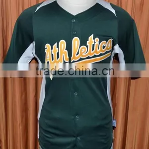 100% Polyester Baseball Jersey for Team, Fashion Baseball Jerseys thumbnail-1