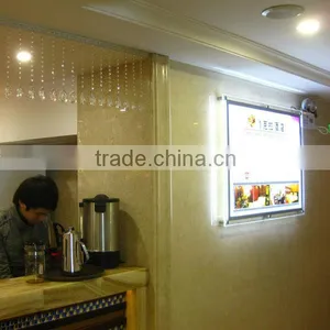 High Quality Advertising Product Acrylic Sign Board Crystal Led Display Box thumbnail-4
