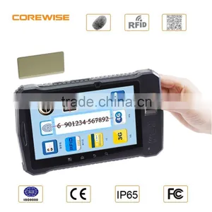 Waterproof Tablet pc 7 Inch Touch Screen Barcode Scanner hf Uhf Rfid Reader for Logistics thumbnail-5