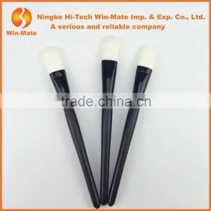2015 Top Quality Beauty Use White Nylon Hair Best Eyeshadow Brushes With Wood Handle thumbnail-2