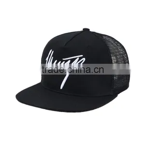 Wholesale Custom 3D Embroidery Logo Mesh Cap Trucker Cap thumbnail-1