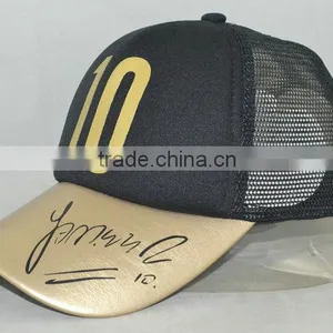 Guangzhou Hat Factory Professional Custom / 100% Polyester Fiber/logo Printing/sponge Trucker Hats thumbnail-2