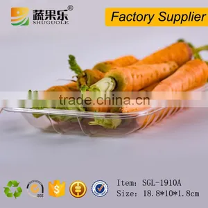 Disposable Plastic Fruit Vegetable Tray for Supermarket thumbnail-4