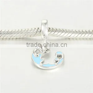 Sea Charm Me Products Charms European Charm Bracelet Necklace 100% Real 925 Sterling Silver S209 Aaa Cubic Zirconia thumbnail-2