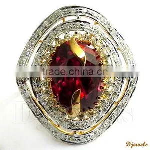 Stone Red Diamond Rings, Diamond Rings, Diamond Jewelry thumbnail-2