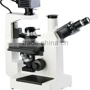 Trinocular Head InclinedInverted Microscope/High Point Extra Wide Field Eyepiece EW10X/22 thumbnail-6
