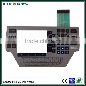 Flat Keys Non-tactile Feedback 2.54mm Female Connector Membrane Switch thumbnail-5
