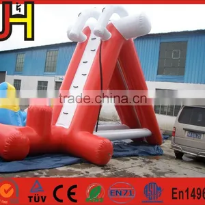 Giant Inflatable Triangle Water Slide With Three Parts thumbnail-3