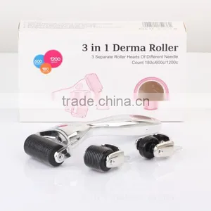 Factory Price 3 in 1 Derma Roller for Hair Loss Treatment thumbnail-4