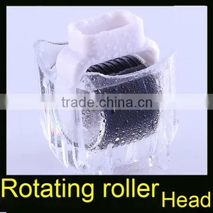 Imported Stainless Steel 600 Needles Replaceable Roller Head for Rotation Derma Roller thumbnail-1
