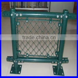 Galvanized Chain Link Diamond Wire Mesh Fencing thumbnail-1